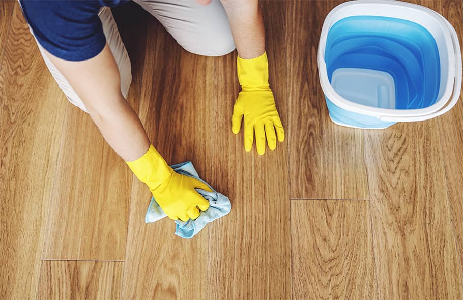 No Harsh Chemicals on Lifeproof Flooring