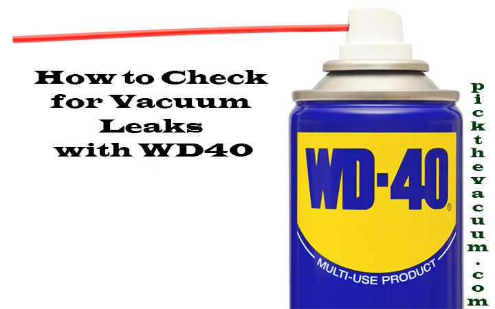 How to Check for Vacuum Leaks with WD40