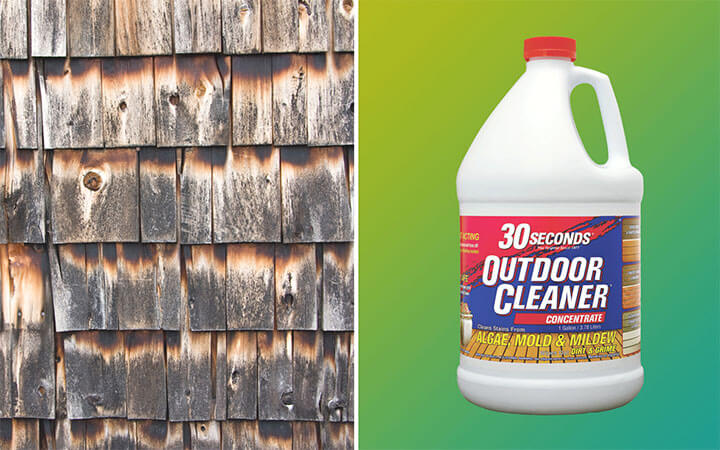Cleaning Cedar Siding With Oxiclean